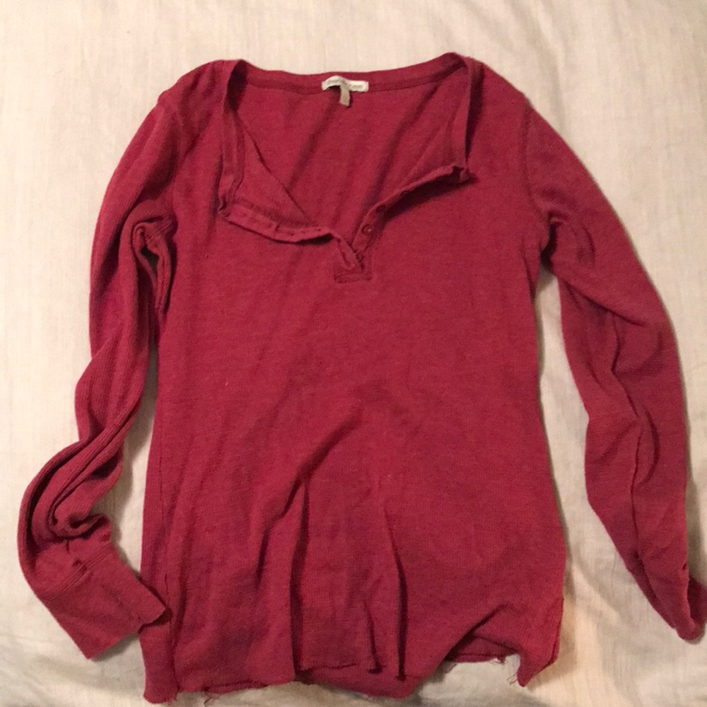Charlotte Russe waffle shirt
